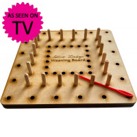 Easy-Weave Board With Pegs & Rotary Base